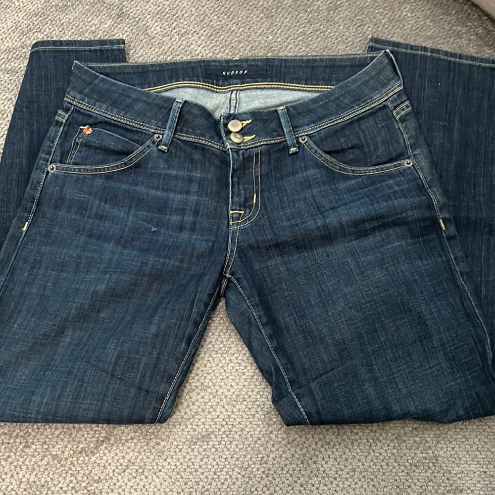 Hudson Jeans Beth Crop Baby Boot size 28